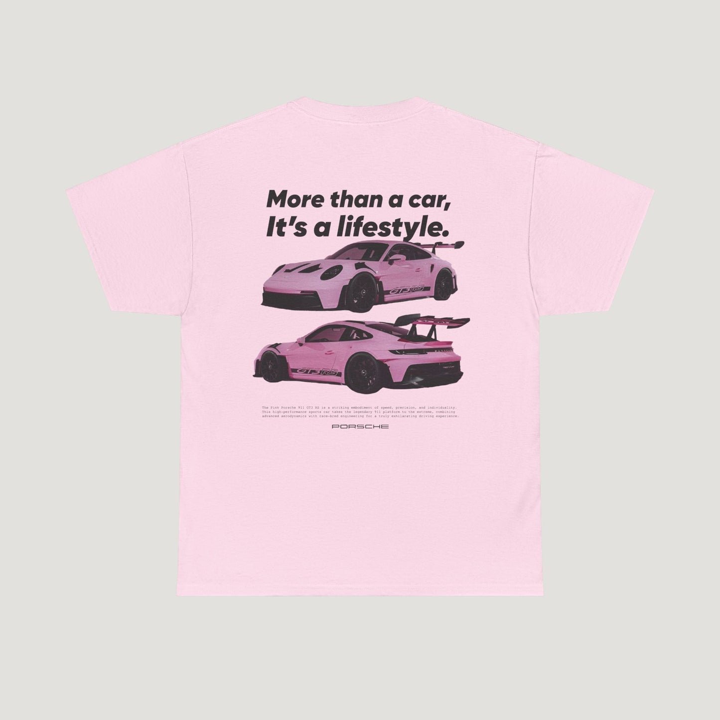 "It's a lifestyle" Porsche 911 GT3 RS Tee