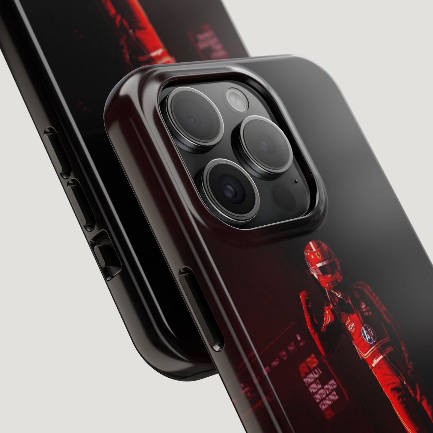 Charles Leclerc "Black" iPhone Case