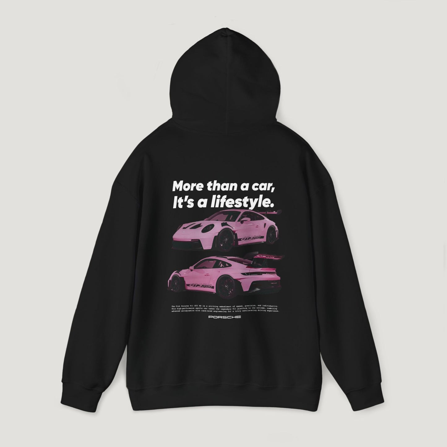 "It's a lifestyle" Porsche 911 GT3 RS Hoodie