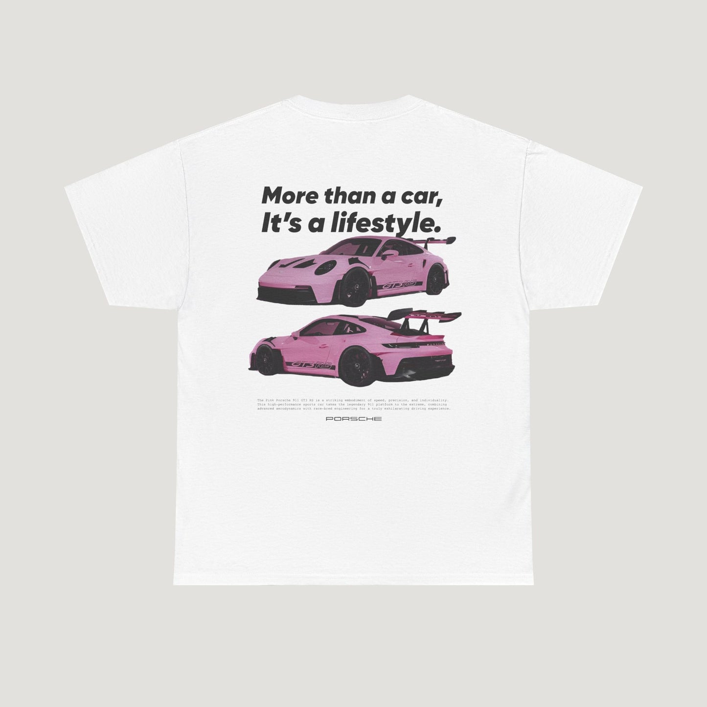 "It's a lifestyle" Porsche 911 GT3 RS Tee