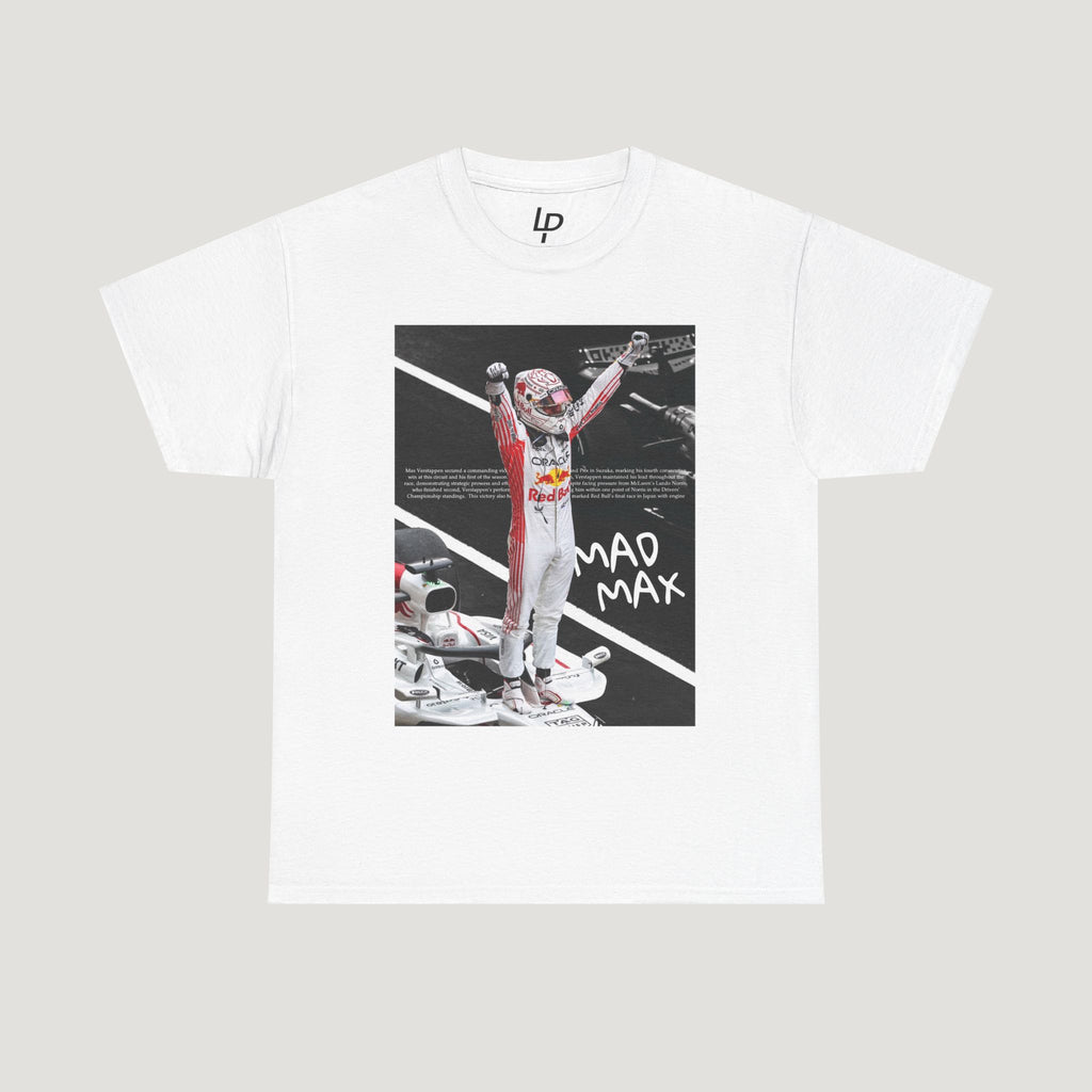 Max Verstappen "Mad Max" F1 Tee (Front Print)