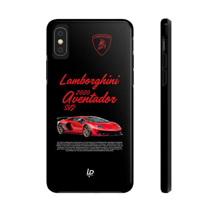 Lamborghini Aventador SVJ "Black" iPhone Case