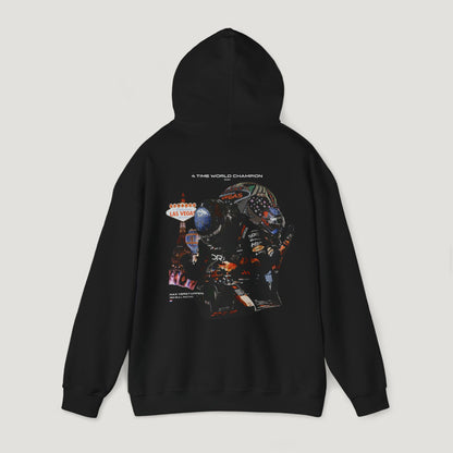 Max Verstappen 4 Time World Champion Hoodie