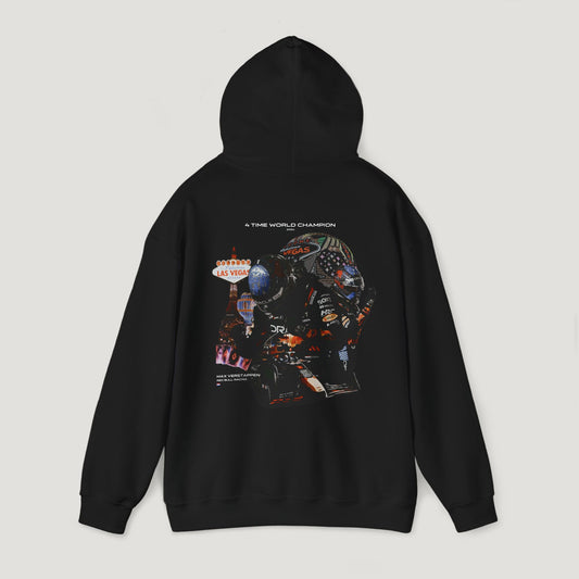 Max Verstappen 4 Time World Champion Hoodie