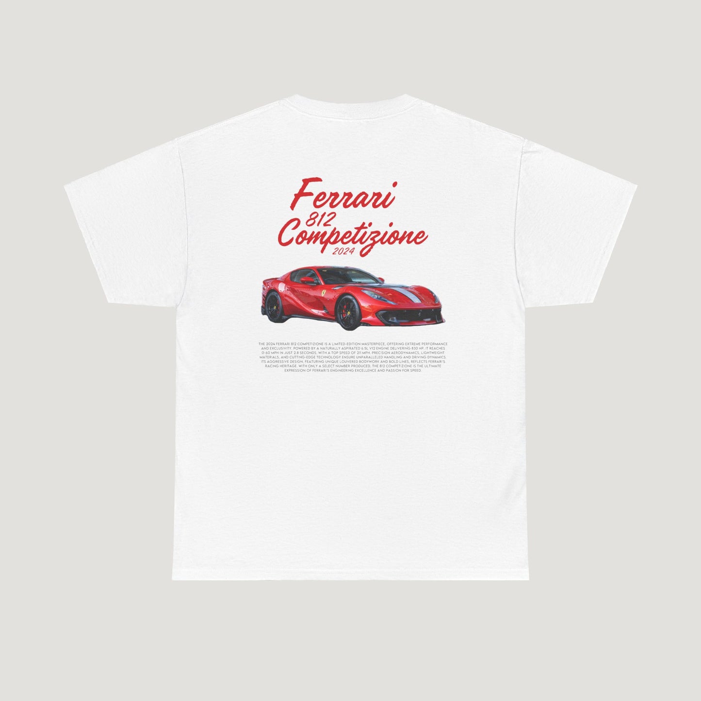 Ferrari 812 Competizione Tee