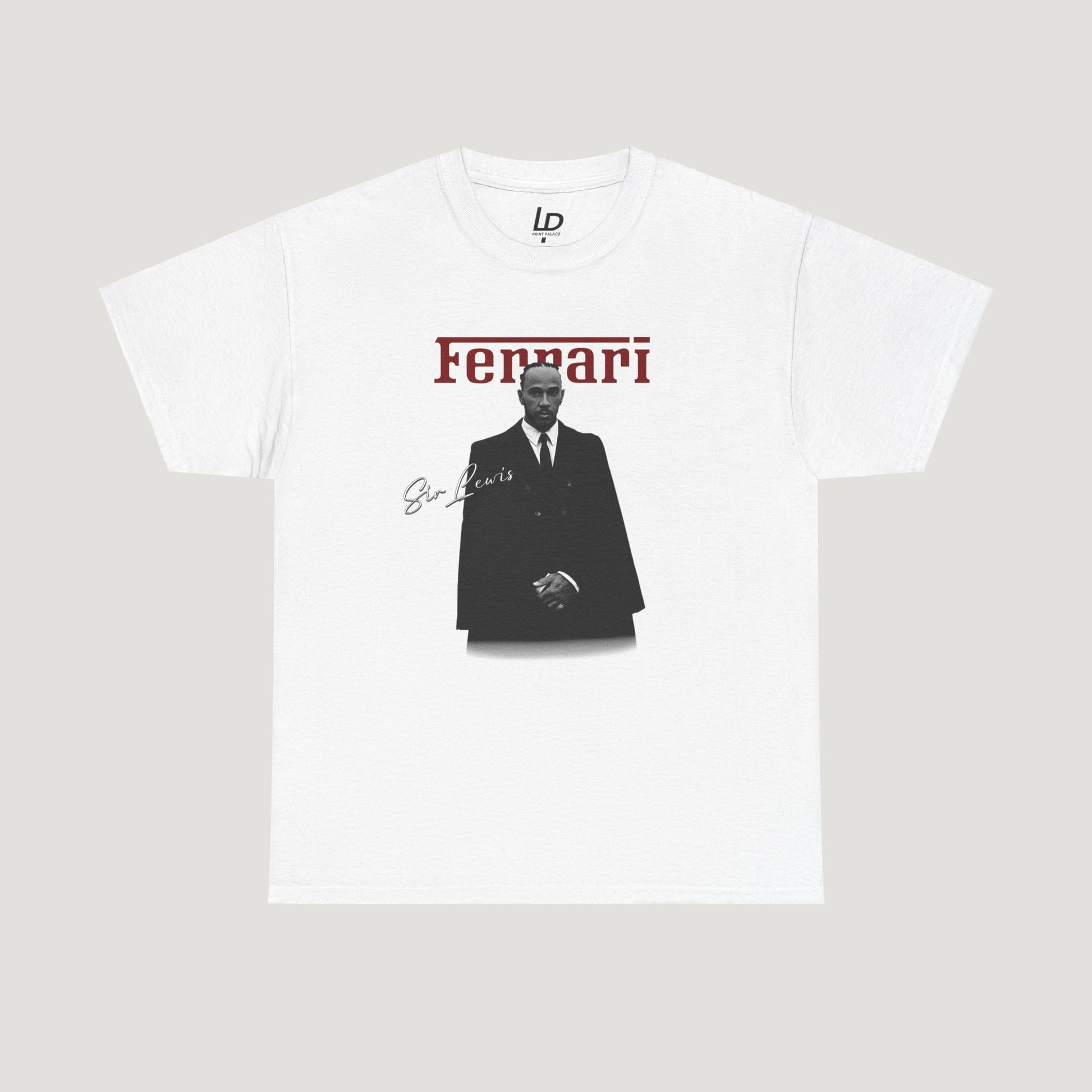 Sir Lewis Ferrari Tee (Front Print)