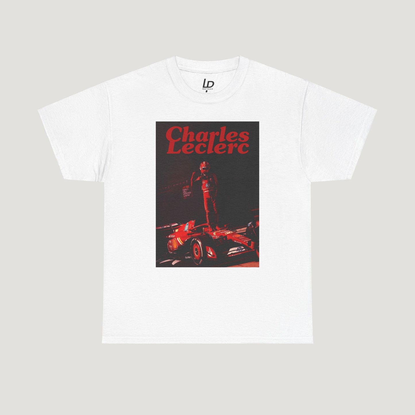 Charles Leclerc Texas Tee (Front Print)