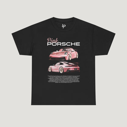 "Pink" Porsche 911 GT3 Tee (Front Print)