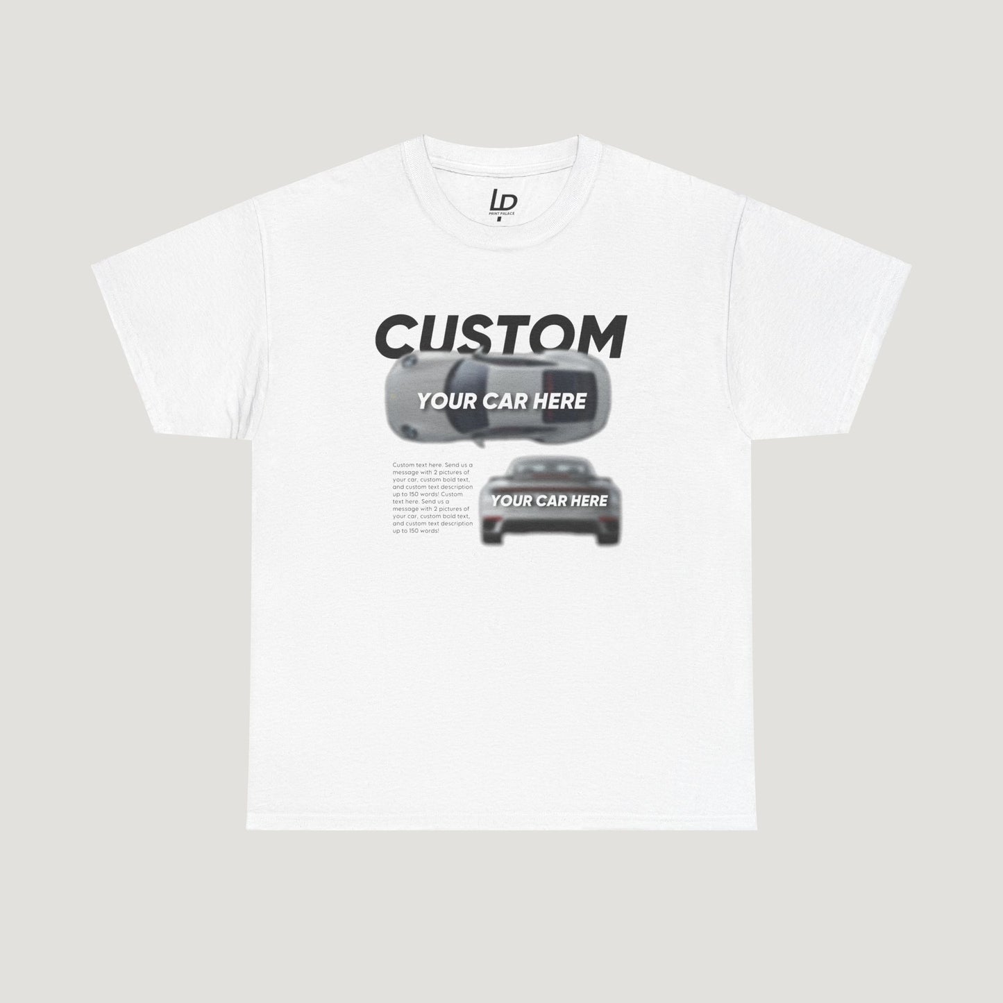 Custom Personalized Car Tee