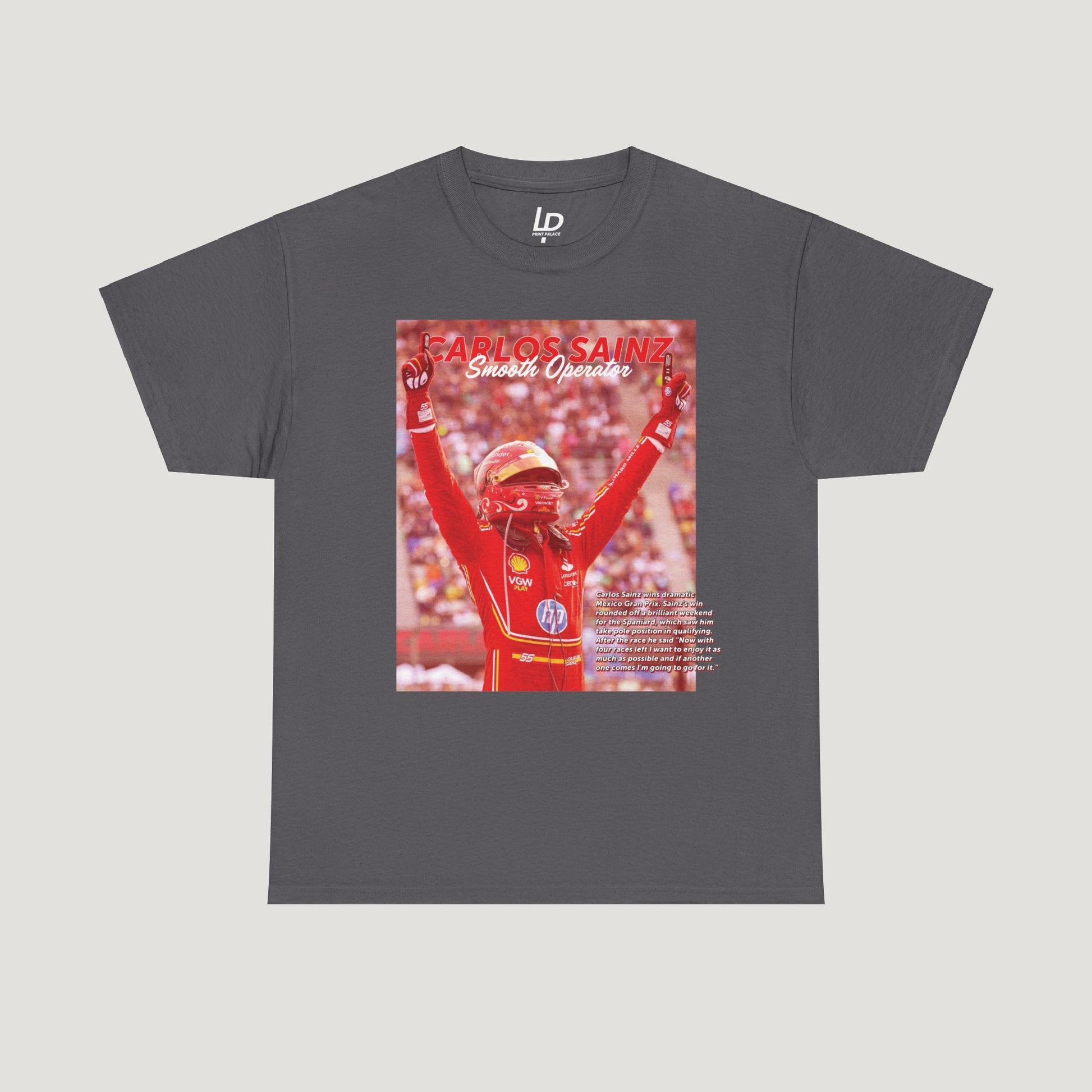 Carlos Sainz Smooth Operator Tee (Front Print)