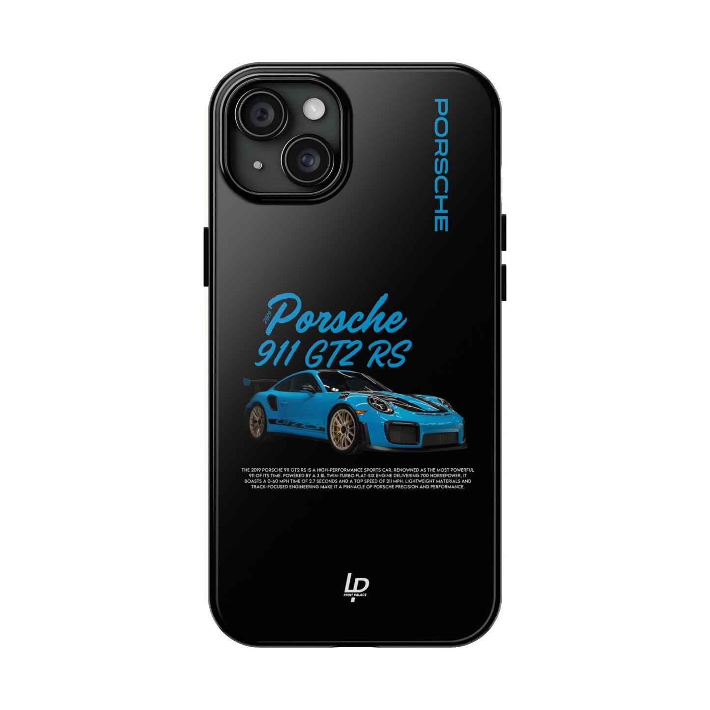 Porsche 911 GT2 RS "Black" iPhone Case