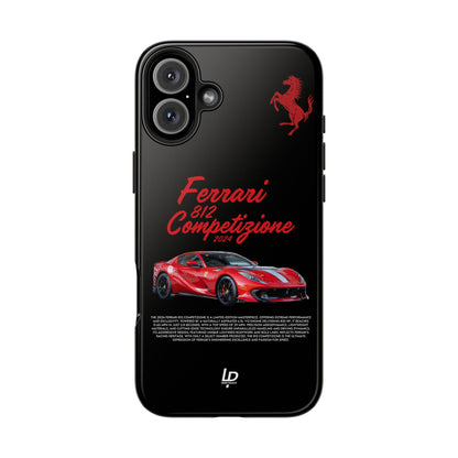 Ferrari 812 Competizione "Black" iPhone Case