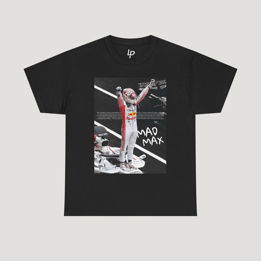 Max Verstappen "Mad Max" F1 Tee (Front Print)