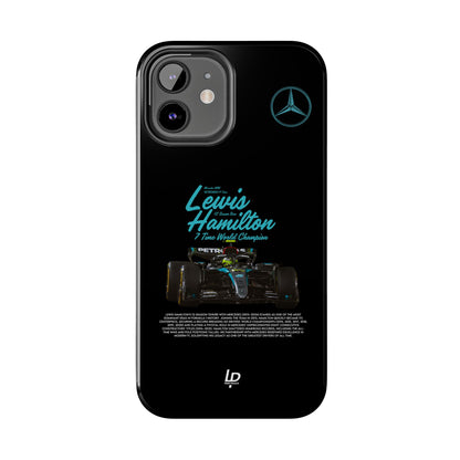 Lewis Hamilton Mercedes F1 "Black" iPhone Case