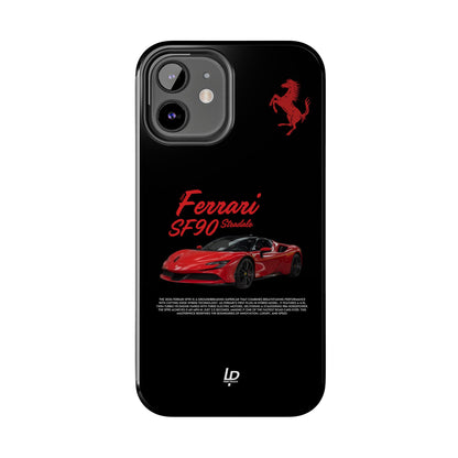 Ferrari SF90 Stradale "Black" iPhone Case