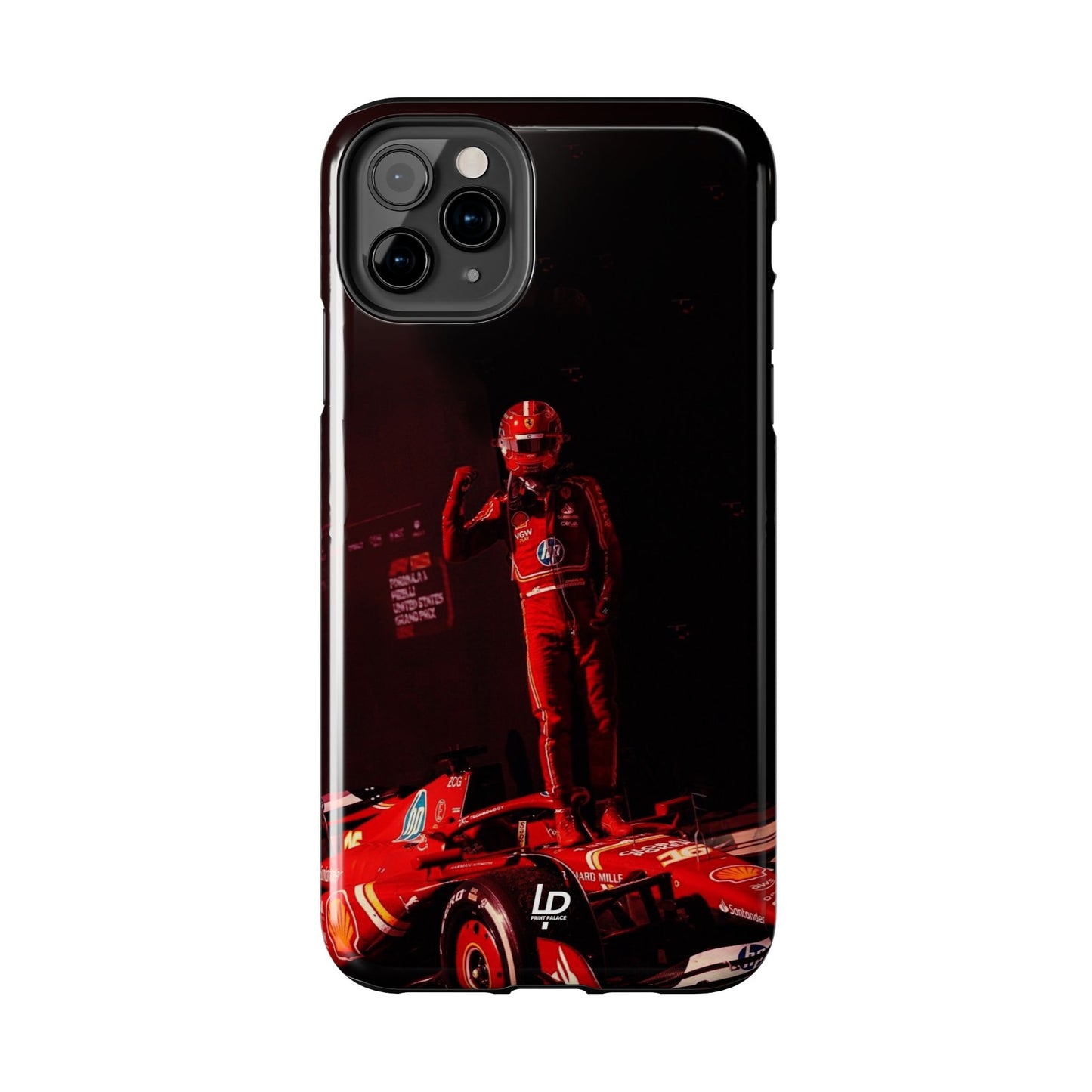 Charles Leclerc "Black" iPhone Case