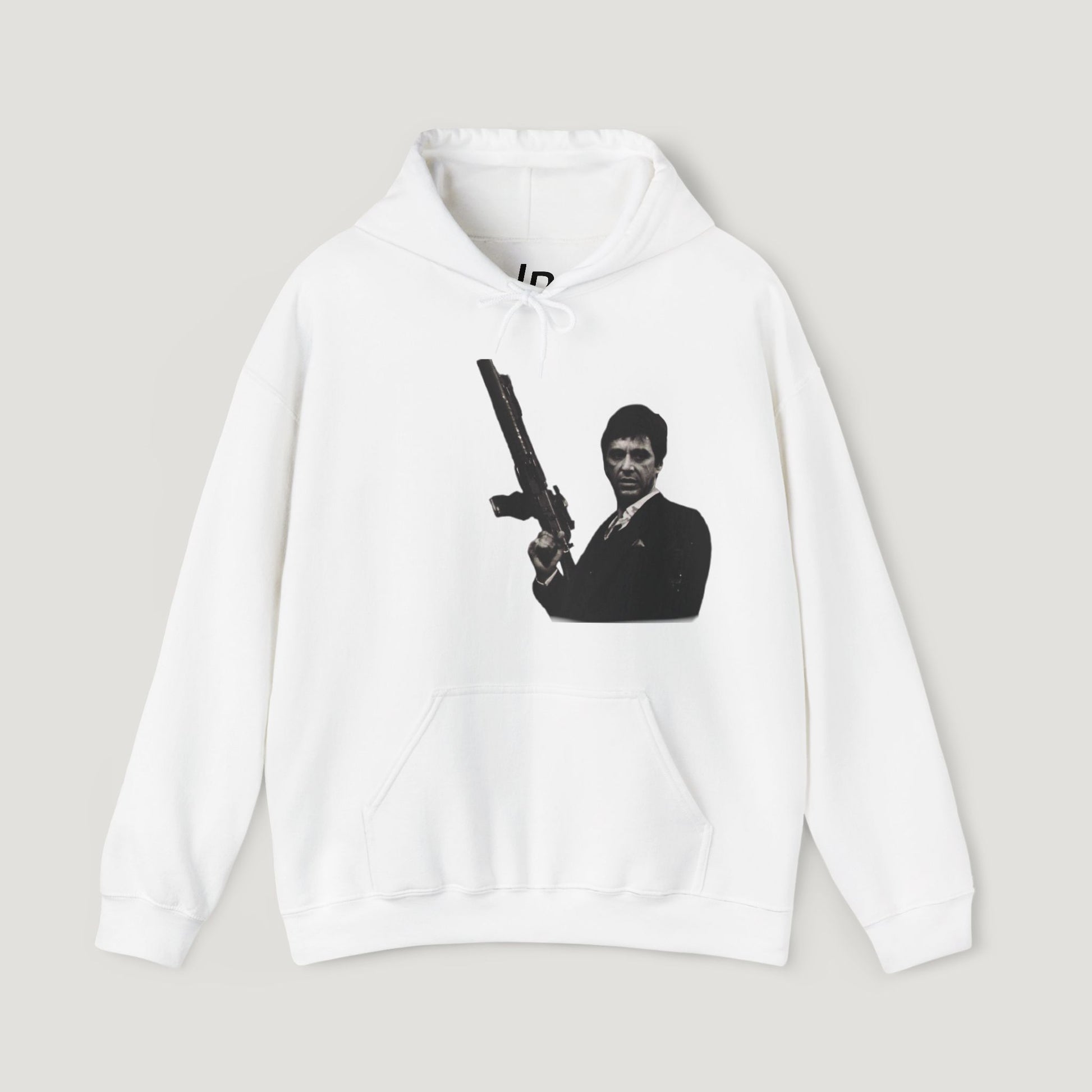 Tony Montana Machine Gun Hoodie