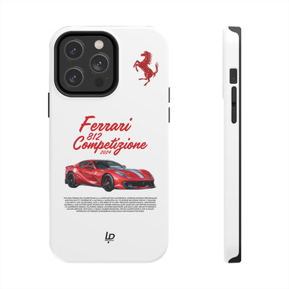 Ferrari 812 Competizione "White" iPhone Case