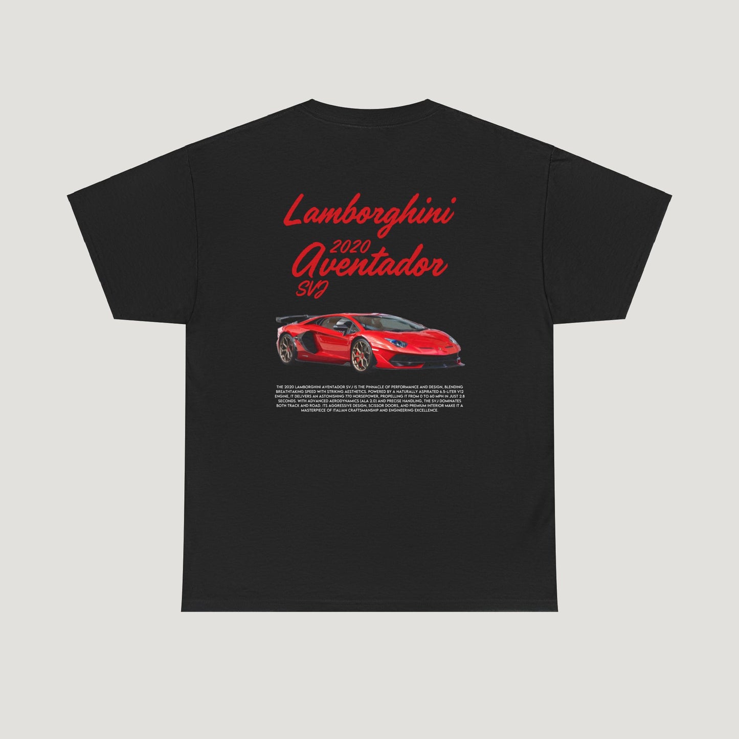 Lamborghini Aventador SVJ Tee