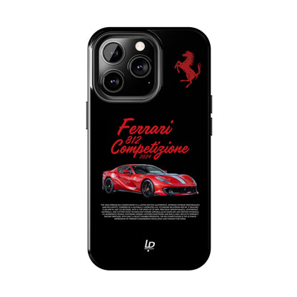 Ferrari 812 Competizione "Black" iPhone Case