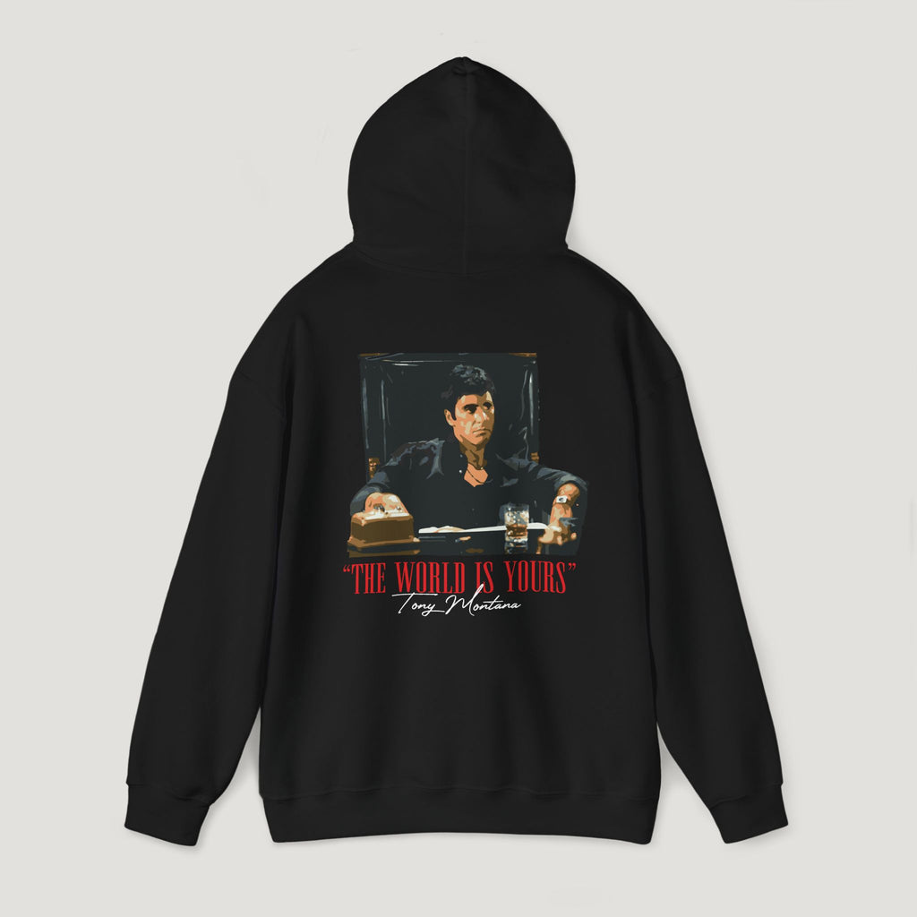 Scarface Tony Montana "The World Is Yours" Hoodie