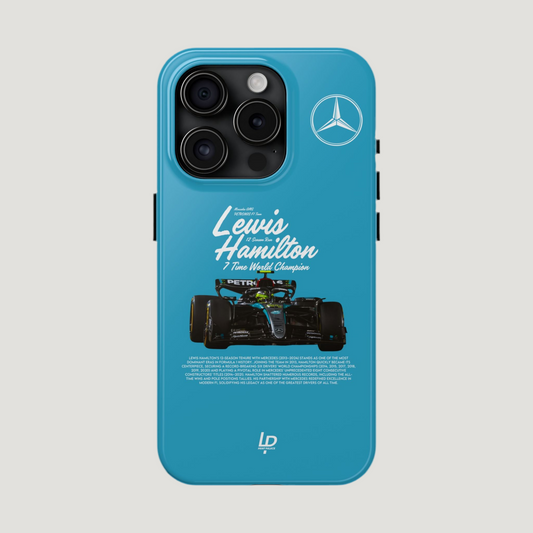 Lewis Hamilton Mercedes F1 “Turquoise" iPhone Case