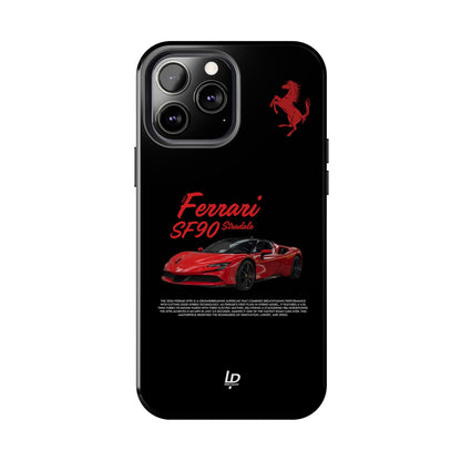 Ferrari SF90 Stradale "Black" iPhone Case