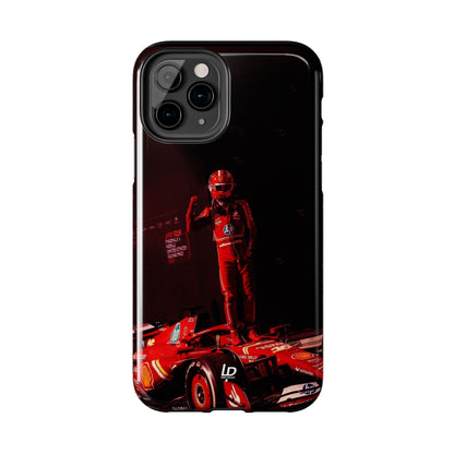Charles Leclerc "Black" iPhone Case