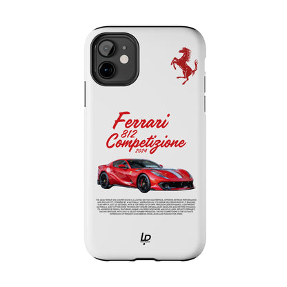 Ferrari 812 Competizione "White" iPhone Case