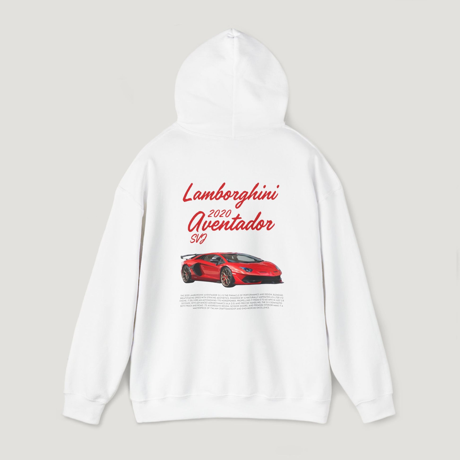 Lamborghini Aventador SVJ Hoodie