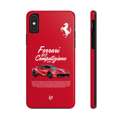 Ferrari 812 Competizione “Red" iPhone Case