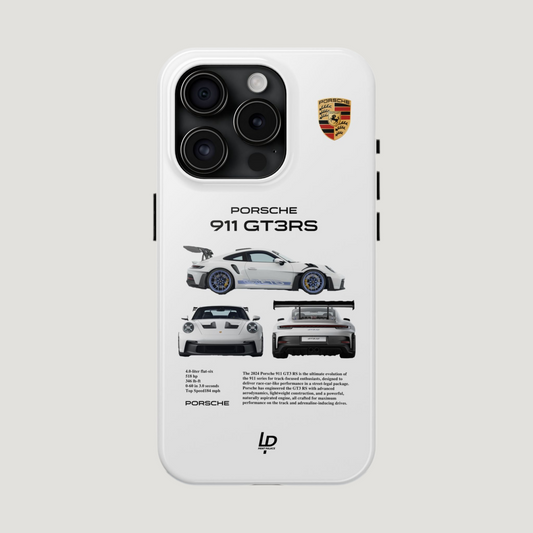 Porsche 911 GT3 RS "White" iPhone Case