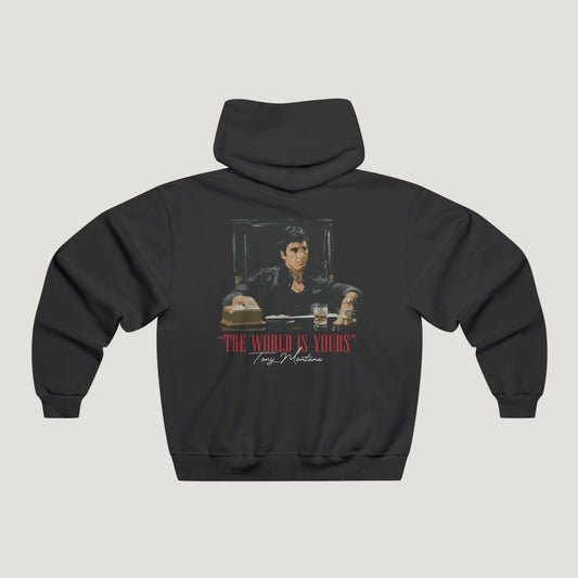 Scarface Tony Montana "The World Is Yours" Hoodie