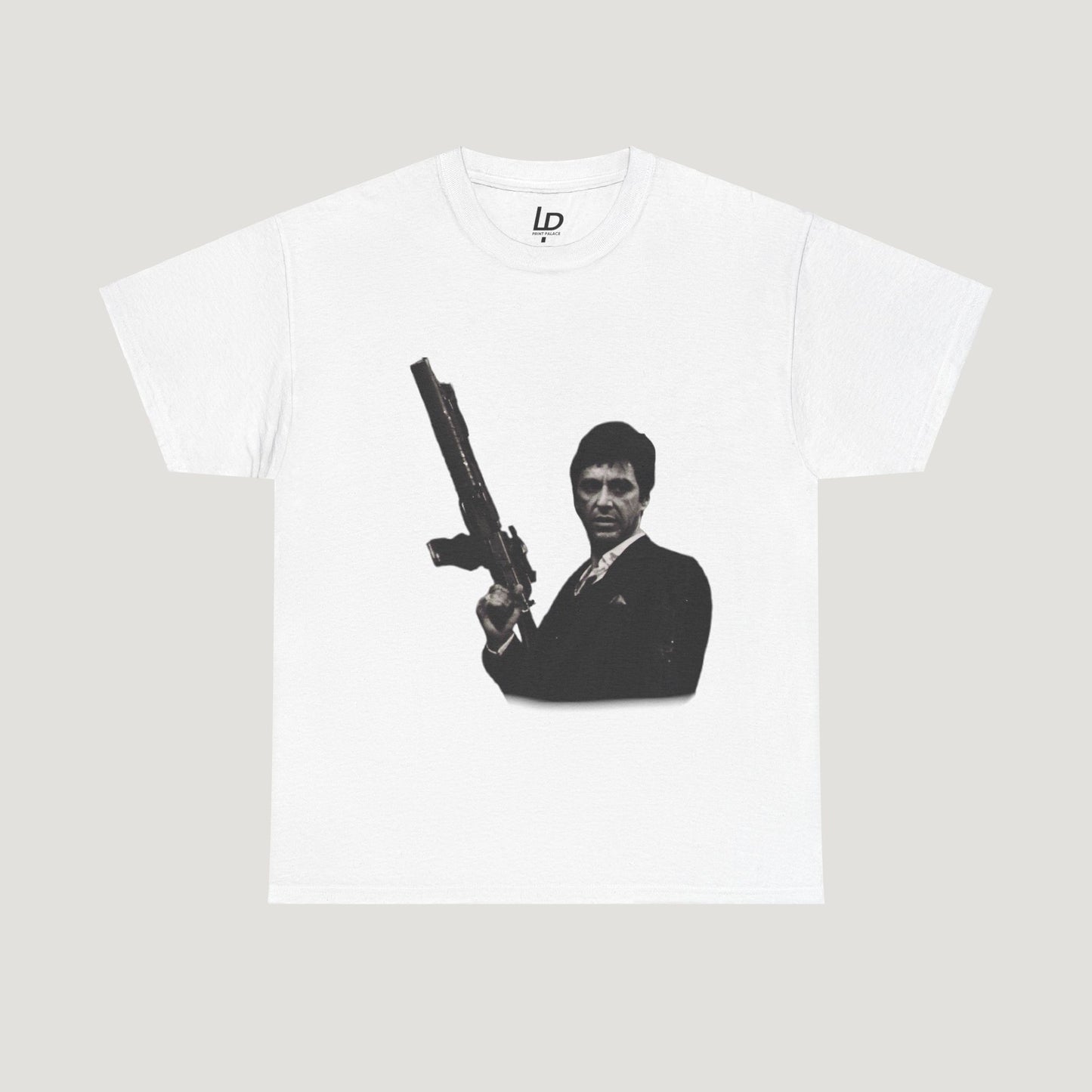 Tony Montana Machine Gun Tee