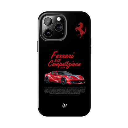 Ferrari 812 Competizione "Black" iPhone Case