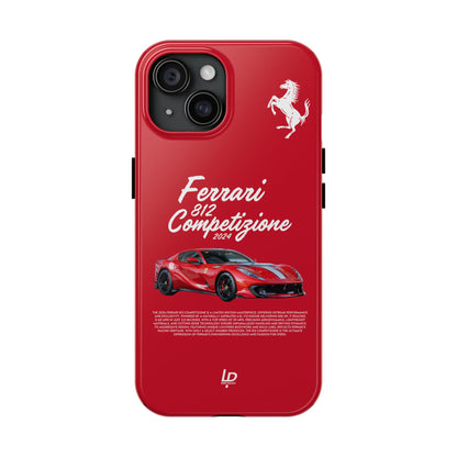 Ferrari 812 Competizione “Red" iPhone Case