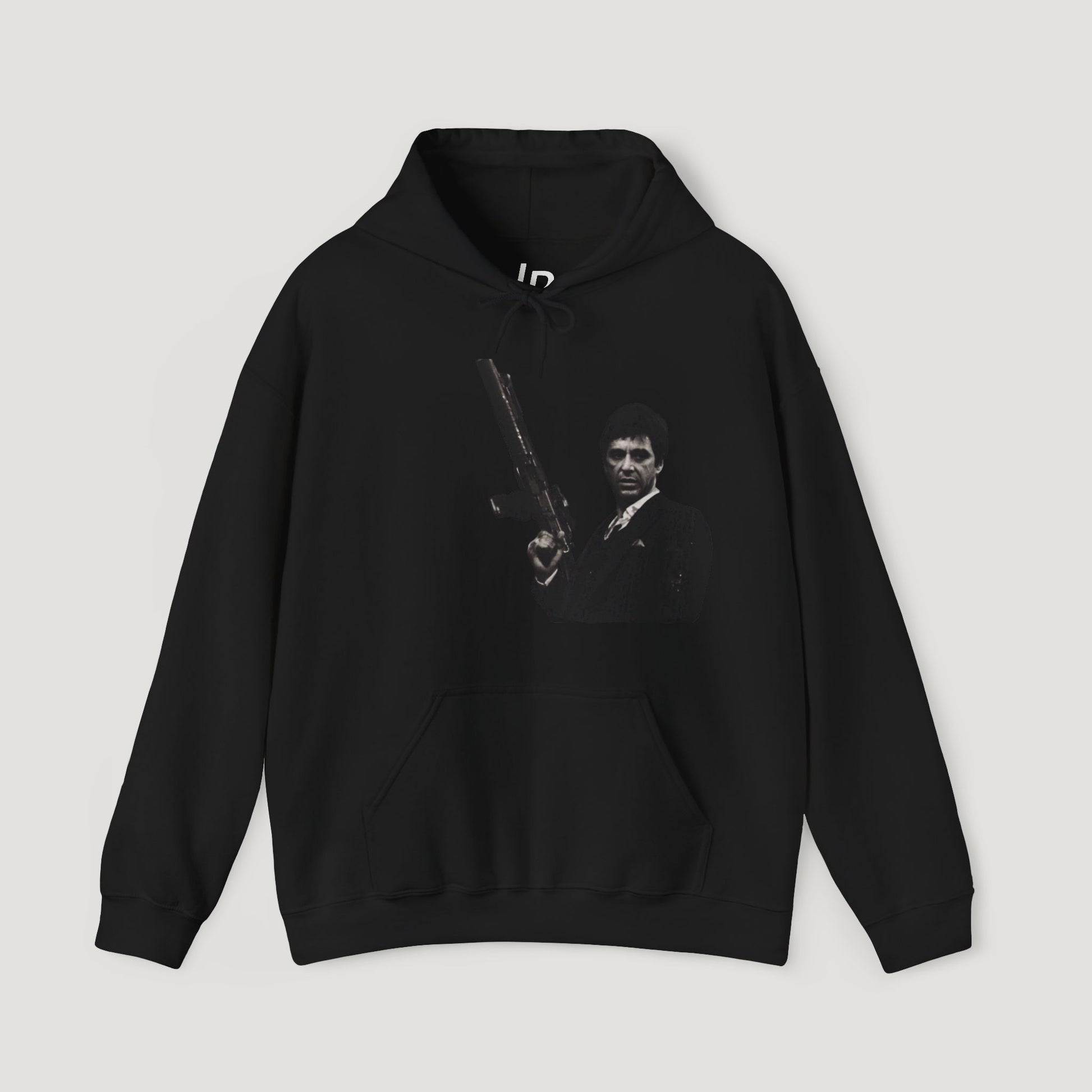 Tony Montana Machine Gun Hoodie