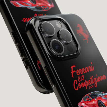 Ferrari 812 Competizione "Black" iPhone Case