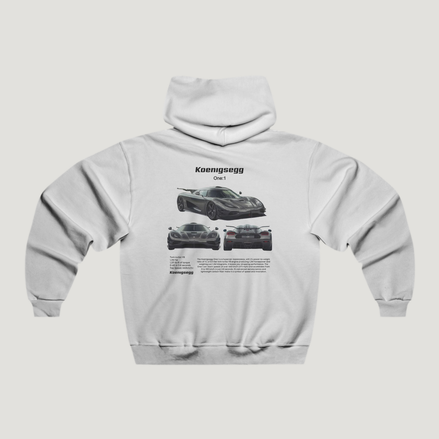 Koenigsegg One:1 Hoodie