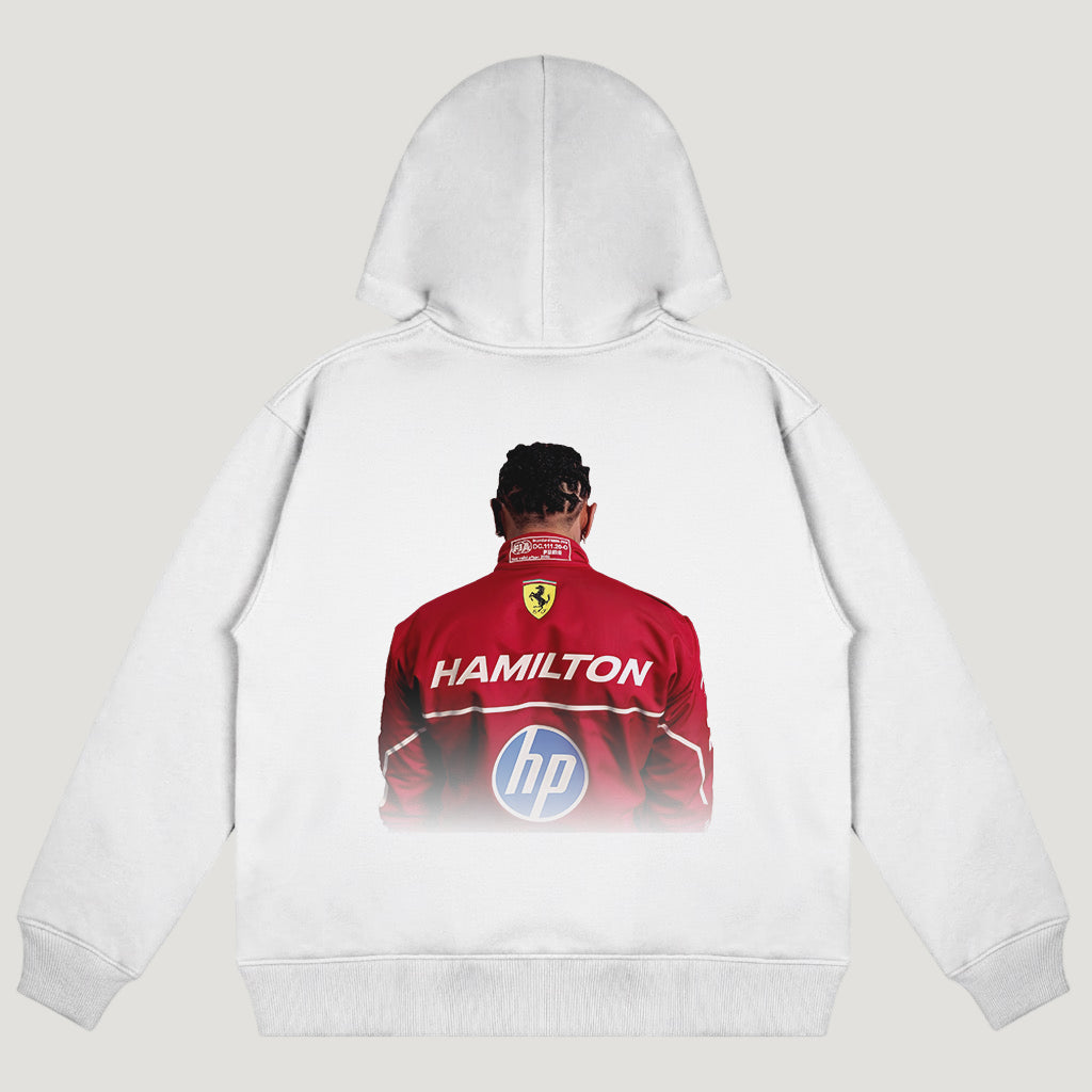 Lewis Hamilton: A Ferrari Driver Hoodie
