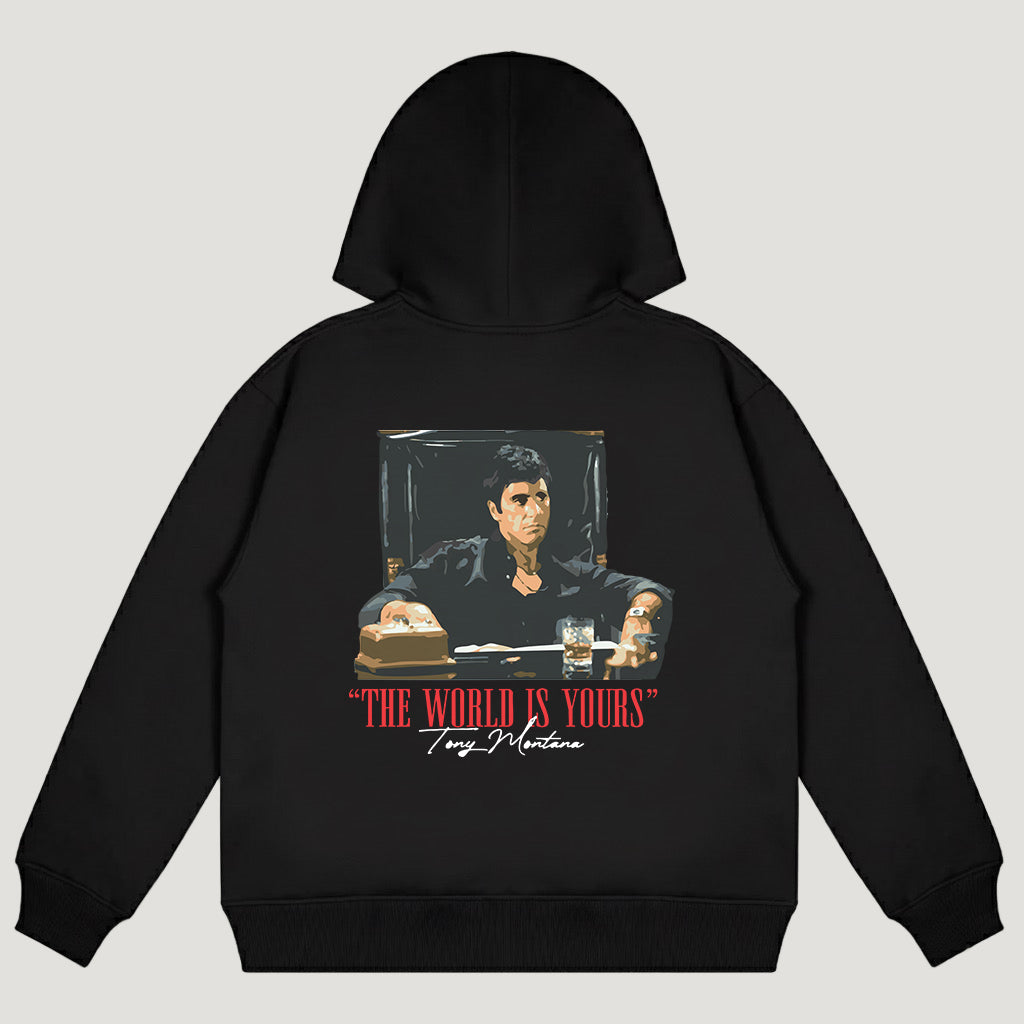 Tony Montana "The World Is Yours" Hoodie