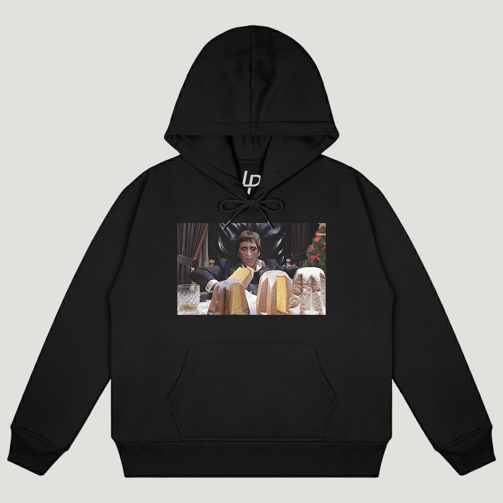 A Tony Montana Italian Christmas Hoodie