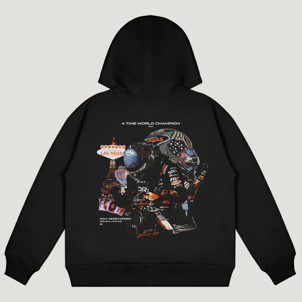 Max Verstappen 4 Time World Champion Hoodie